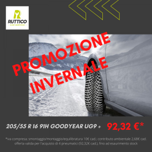 Offerta Goodyear UG9 + - Ruttico Car Service Offerta Goodyear UG9 + - Ruttico Car Service